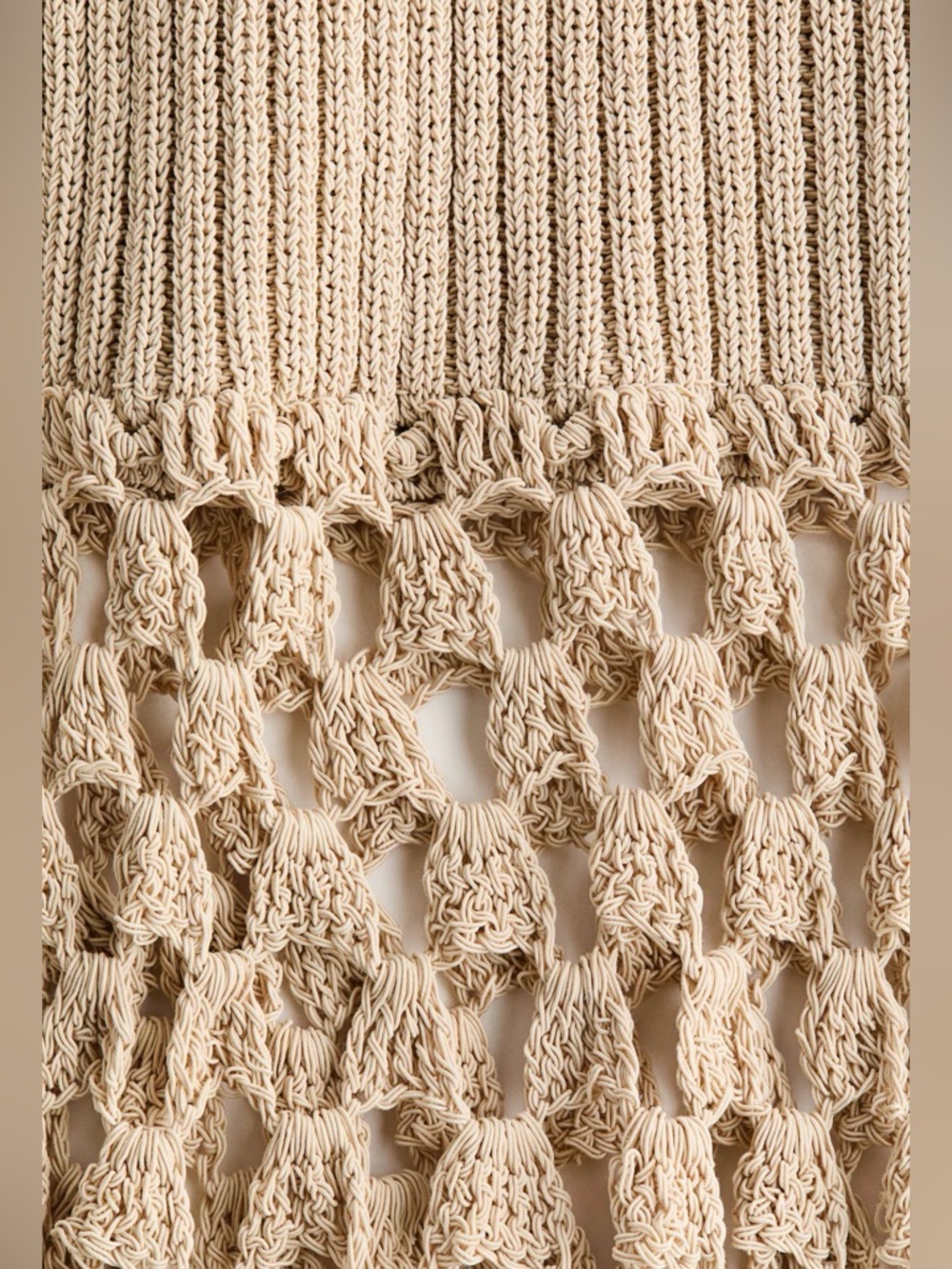 H&M WOMEN’s Rib Knit Tie Back DRESS Size Large NWT - Picture 5 of 6